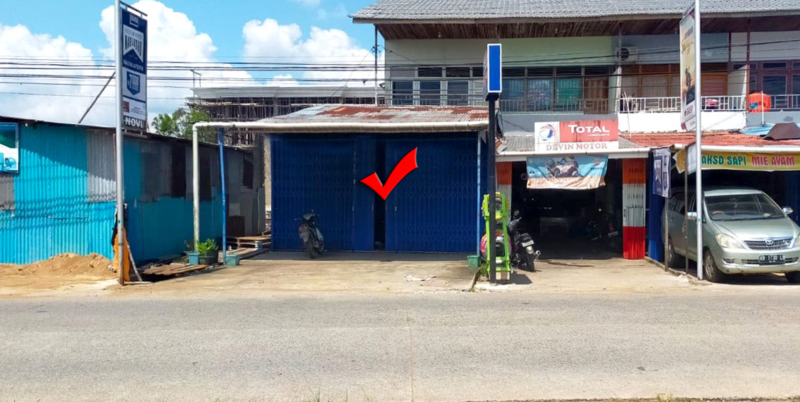 Ruko Tepi Jl. Sungai Raya Dalam, Pontianak, Kalimantan Barat