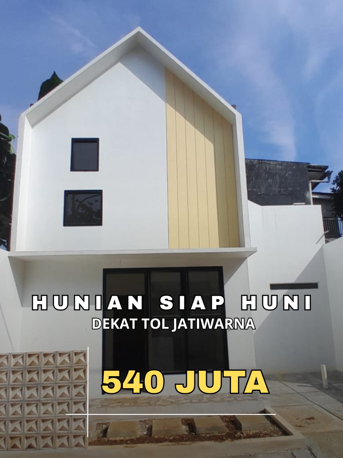 Hunian Siap Huni Harga Murah di Jatiranggon Bekasi