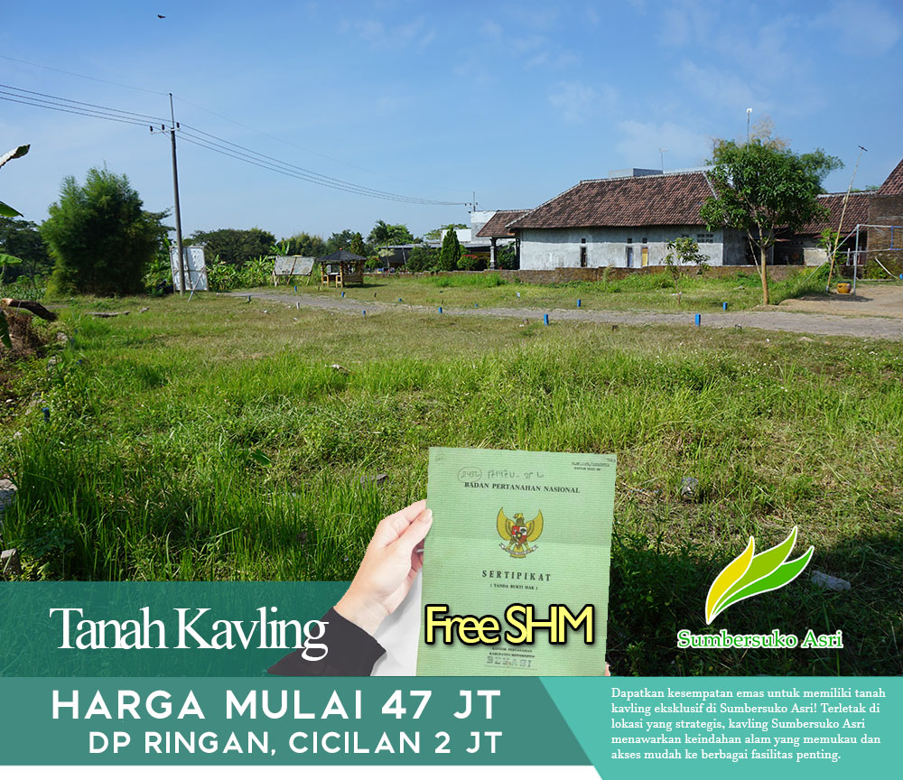 Kavling Sumbersuko Asri: Harmoni Alam dan View Pegunungan yang Menawan.