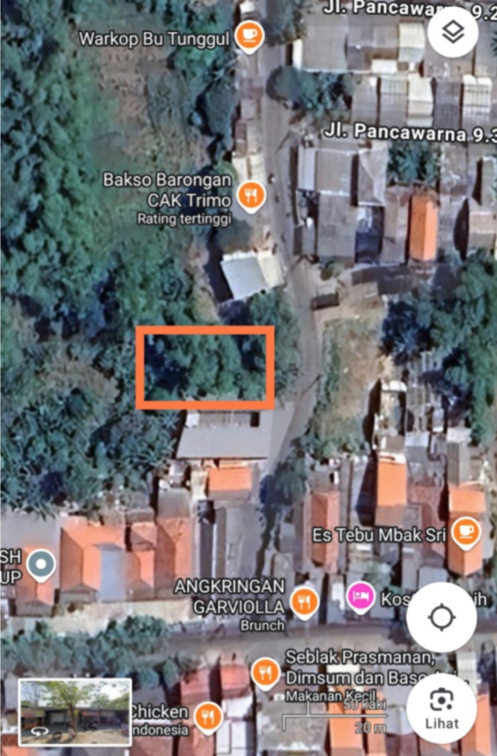 Dijual Tanah strategis di jl.Raya Petikan, Driyorejo 