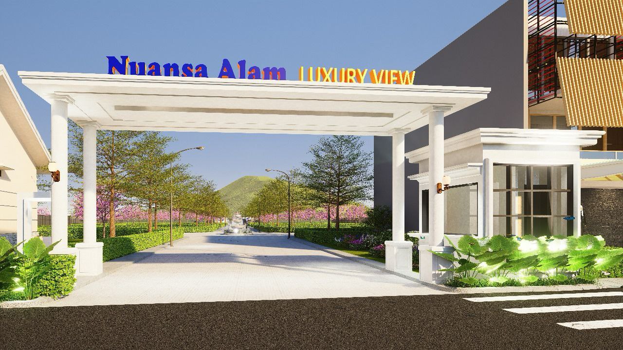 jual tanah villa dan resort  345 m2 sudah SHM cariu kab bogor