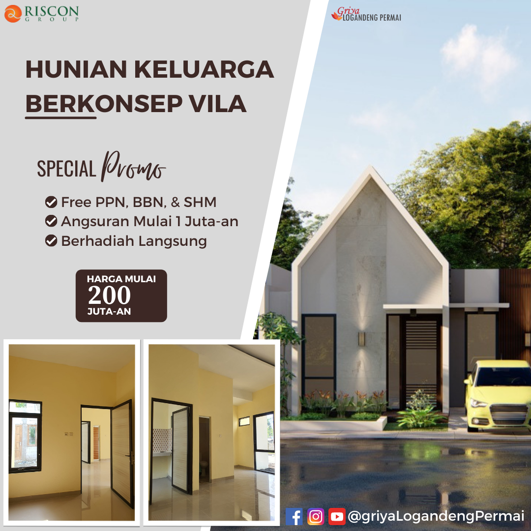 Perumahan di Wonosari Gunungkidul Murah