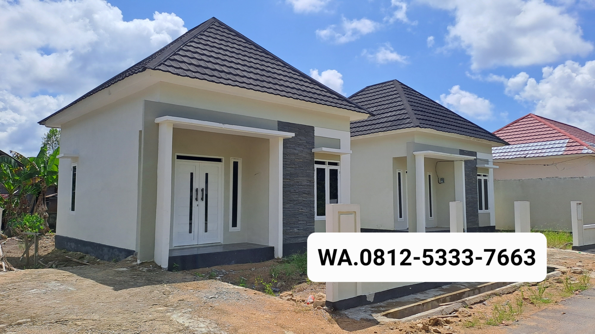 WA. 0812-5333-7663 ( T-sel ), Harga Rumah Baru Pontianak, Harga Rumah Termurah Di Pontianak